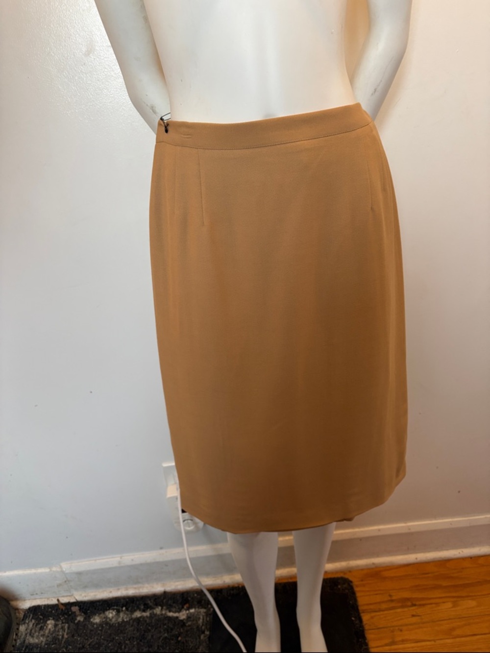 Giorgio Armani Tan Pencil Skirt